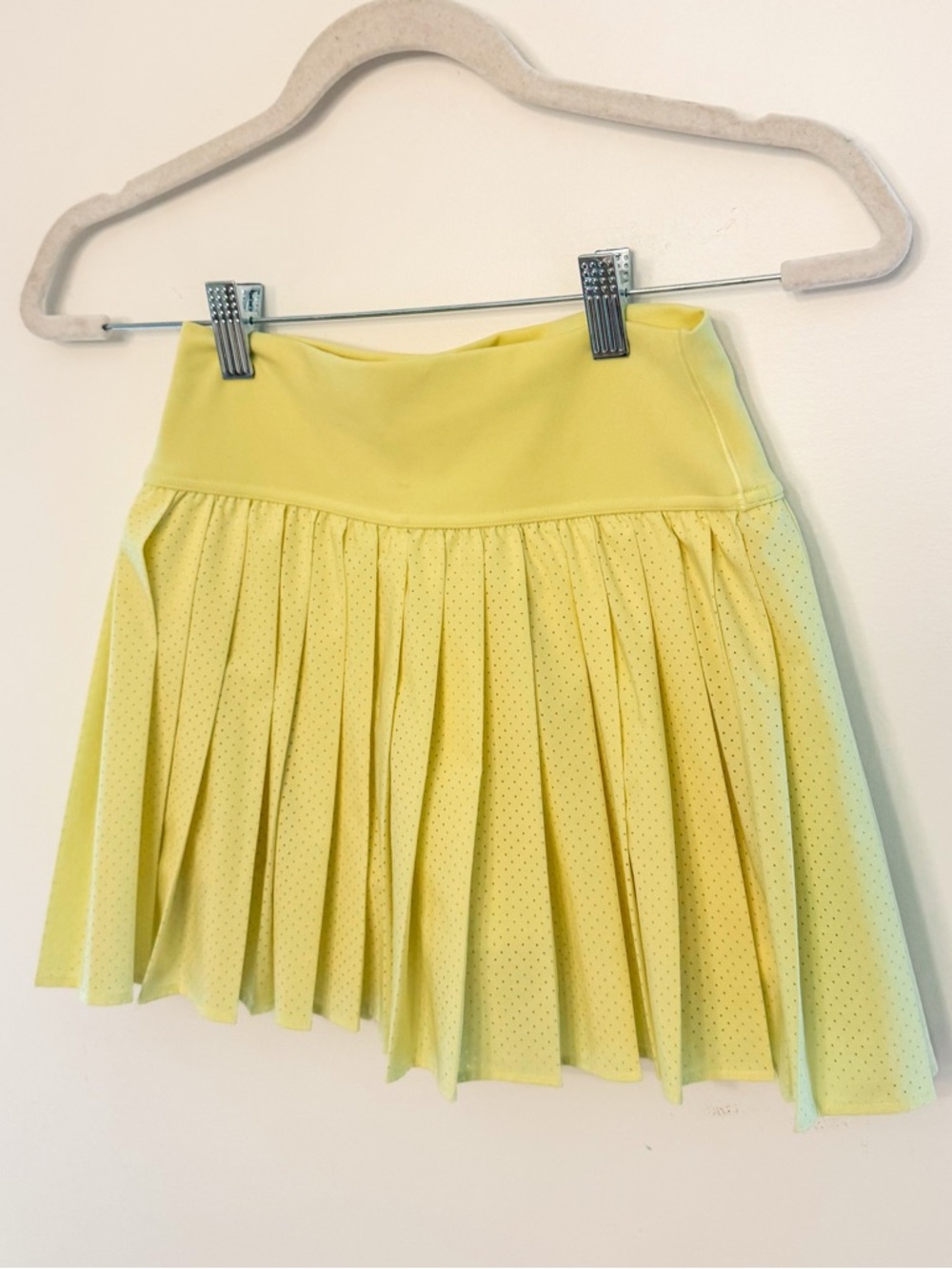 Offline by Aerie Butter Yellow Tennis Skirt | Size S | Athletic Skort